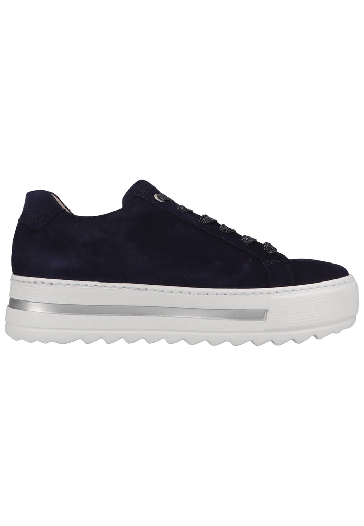 Gabor Sneaker Veloursleder Dunkelblau - surf4shoes