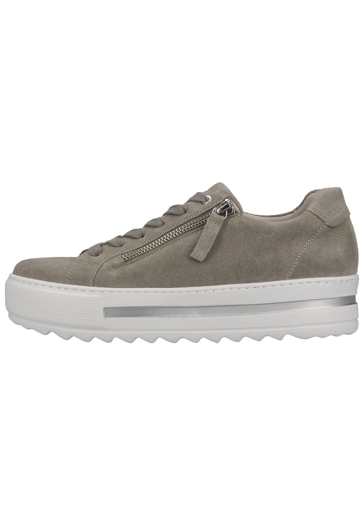 Gabor Sneaker Veloursleder Grau - surf4shoes