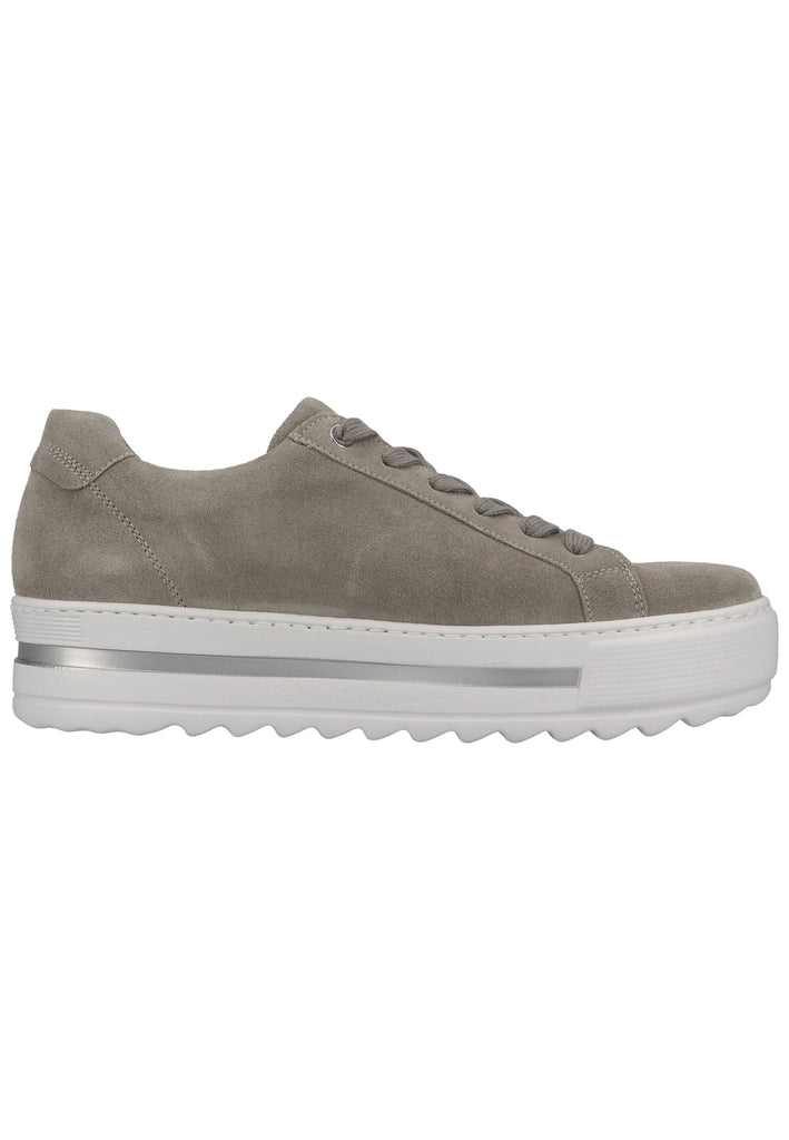 Gabor Sneaker Veloursleder Grau - surf4shoes