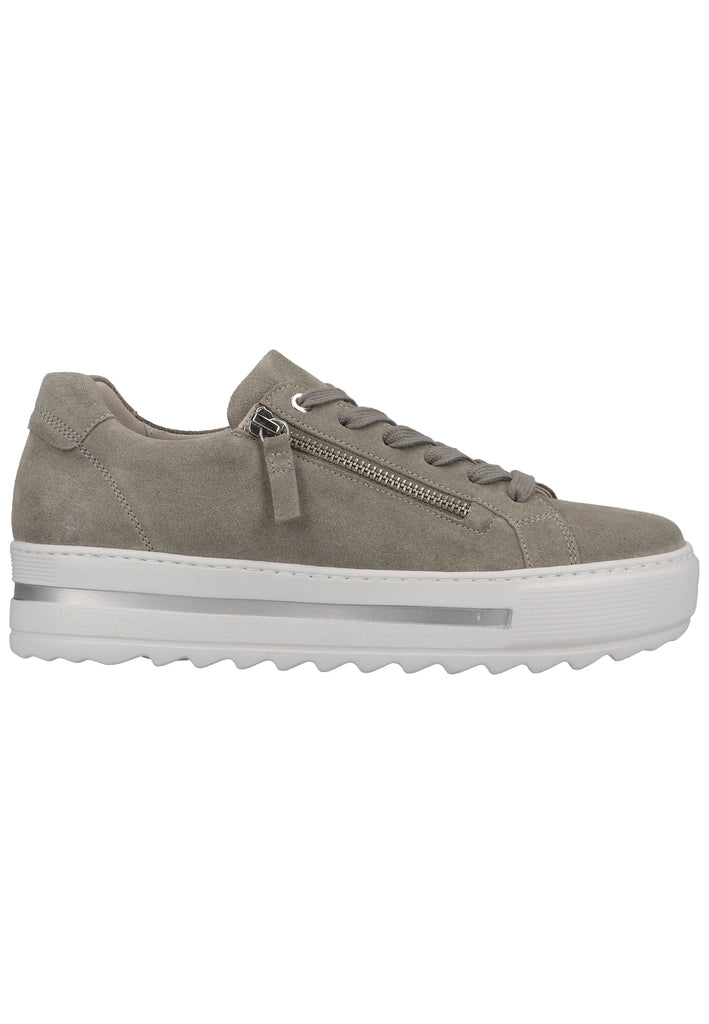 Gabor Sneaker Veloursleder Grau - surf4shoes