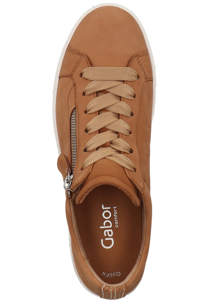 Gabor Sneaker Nubukleder Cuoio - surf4shoes