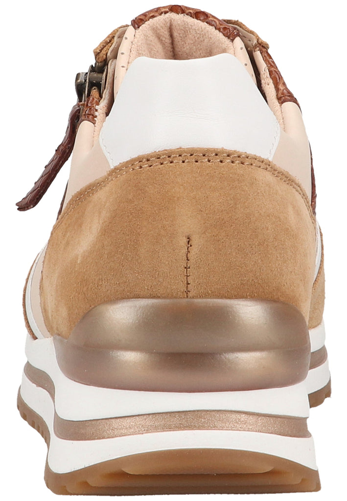 Gabor Sneaker Leder Weiß/Braun - surf4shoes
