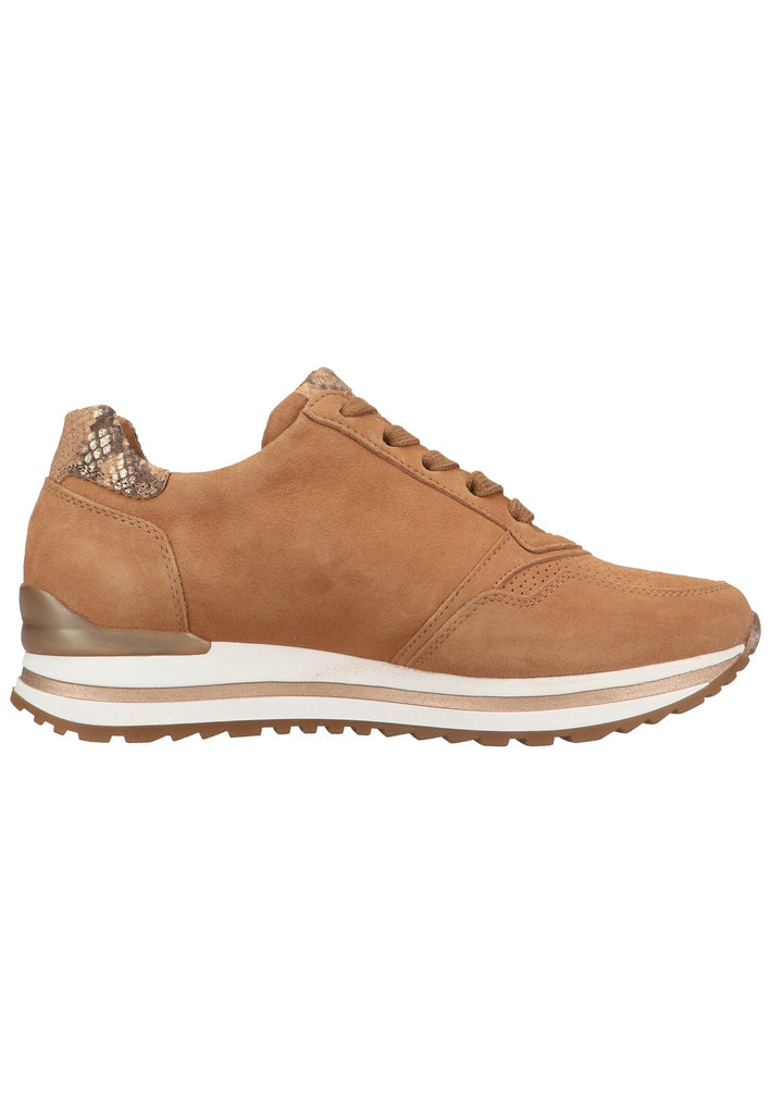 Gabor Sneaker Veloursleder Caramel - surf4shoes