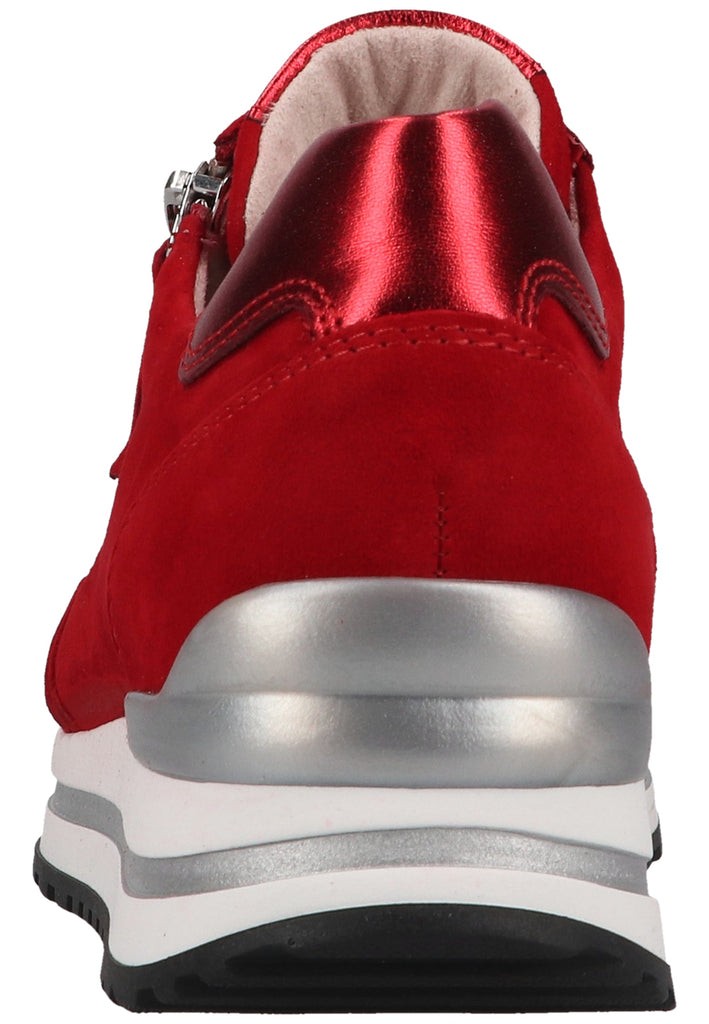 Gabor Sneaker Veloursleder Rubinrot - surf4shoes