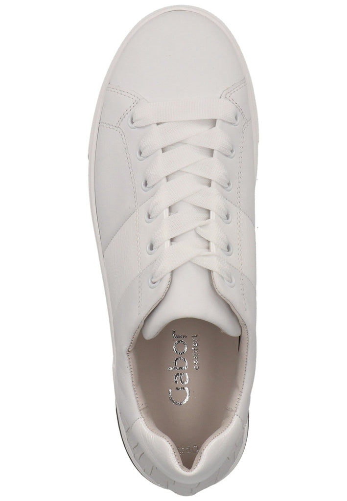 Gabor Sneaker Nappaleder Weiß - surf4shoes