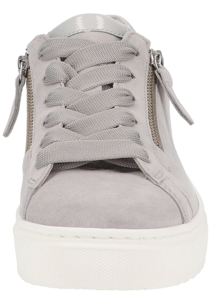 Gabor Sneaker Samt Hellgrau - surf4shoes