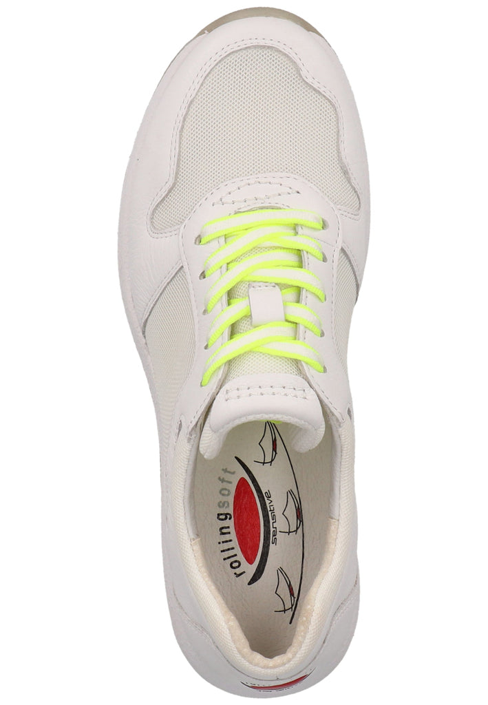 Gabor Sneaker Leder/Mesh Weiß - surf4shoes