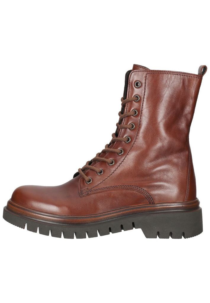 Gabor Stiefelette Glattleder Dunkelbraun - surf4shoes