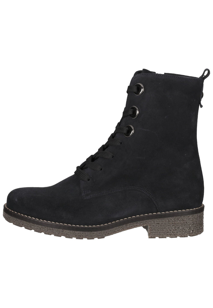 Gabor Stiefelette Veloursleder Pazifik - surf4shoes