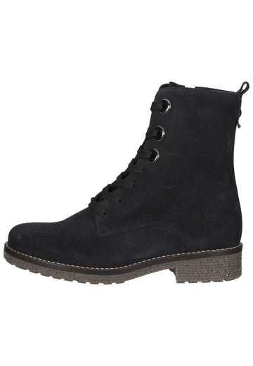 Gabor Stiefelette Veloursleder Pazifik - surf4shoes