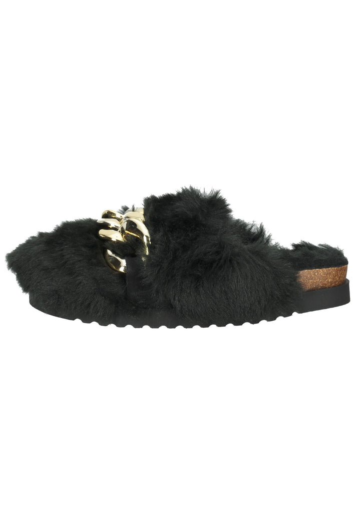 Gabor Hausschuhe Textil Schwarz - surf4shoes