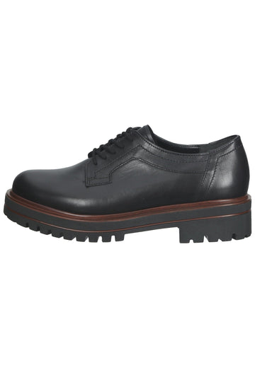 Gabor Halbschuhe Glattleder Schwarz - surf4shoes