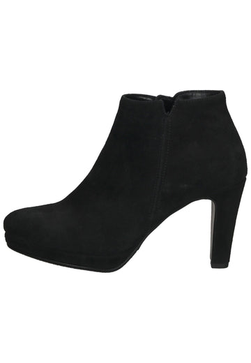 Gabor Stiefelette Leder Schwarz - surf4shoes