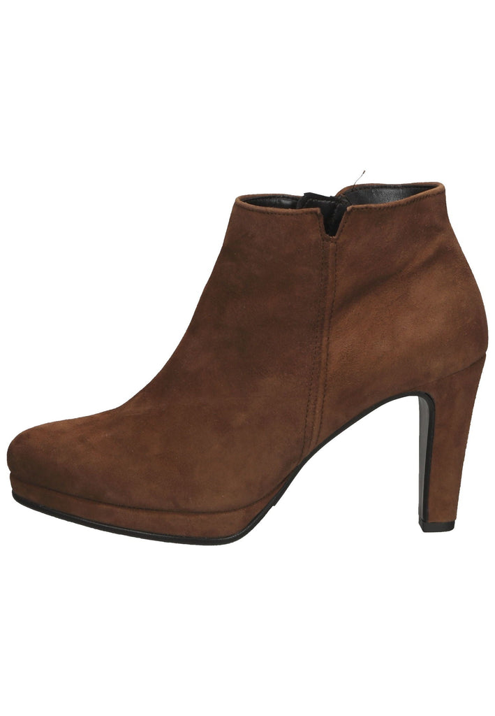 Gabor Stiefelette Veloursleder Whisky - surf4shoes