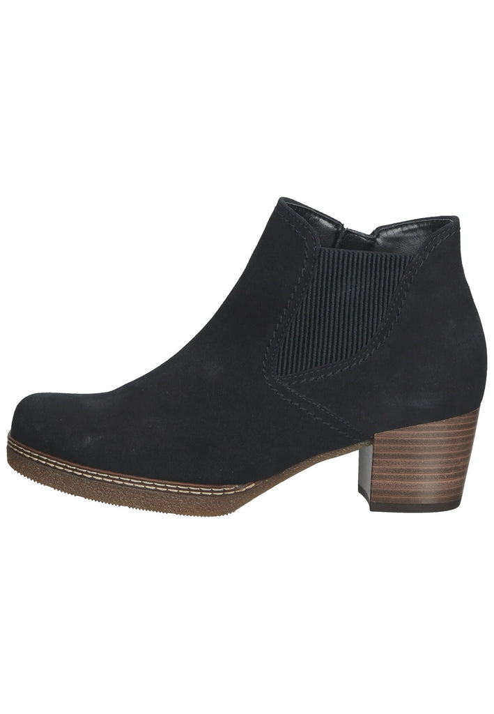 Gabor Stiefelette Veloursleder Pazifik - surf4shoes