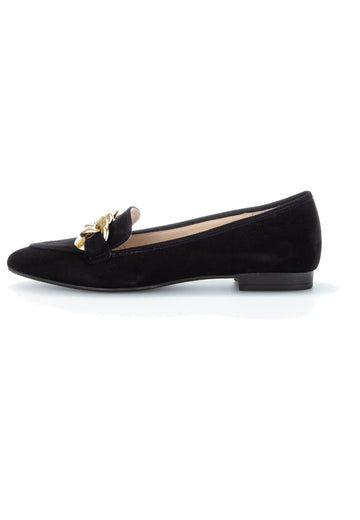 Gabor Ballerinas Leder Schwarz - surf4shoes