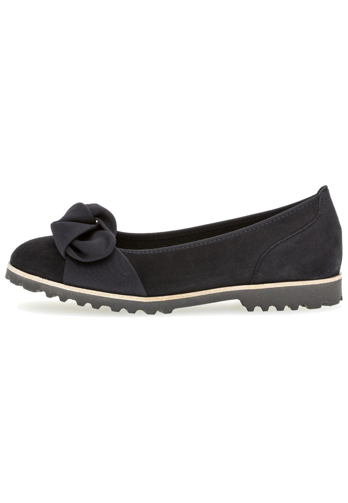 Gabor Ballerinas Leder Atlantik - surf4shoes