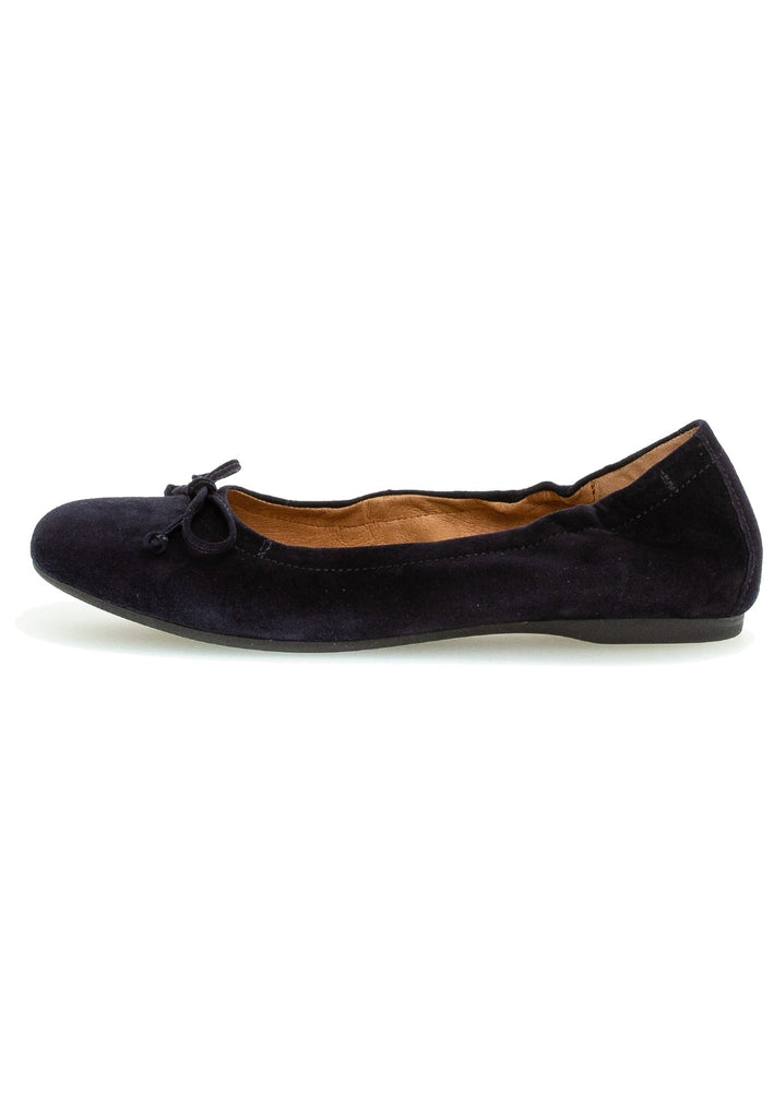 Gabor Ballerinas Leder Atlantik - surf4shoes