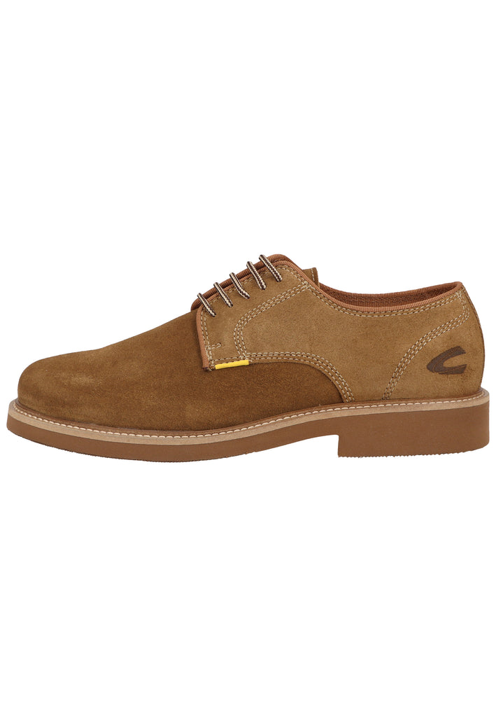 camel active Businessschuhe Veloursleder Cognac - surf4shoes
