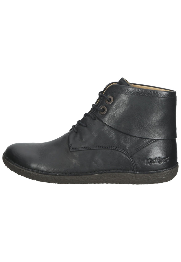 Kickers Stiefelette Leder Schwarz - surf4shoes