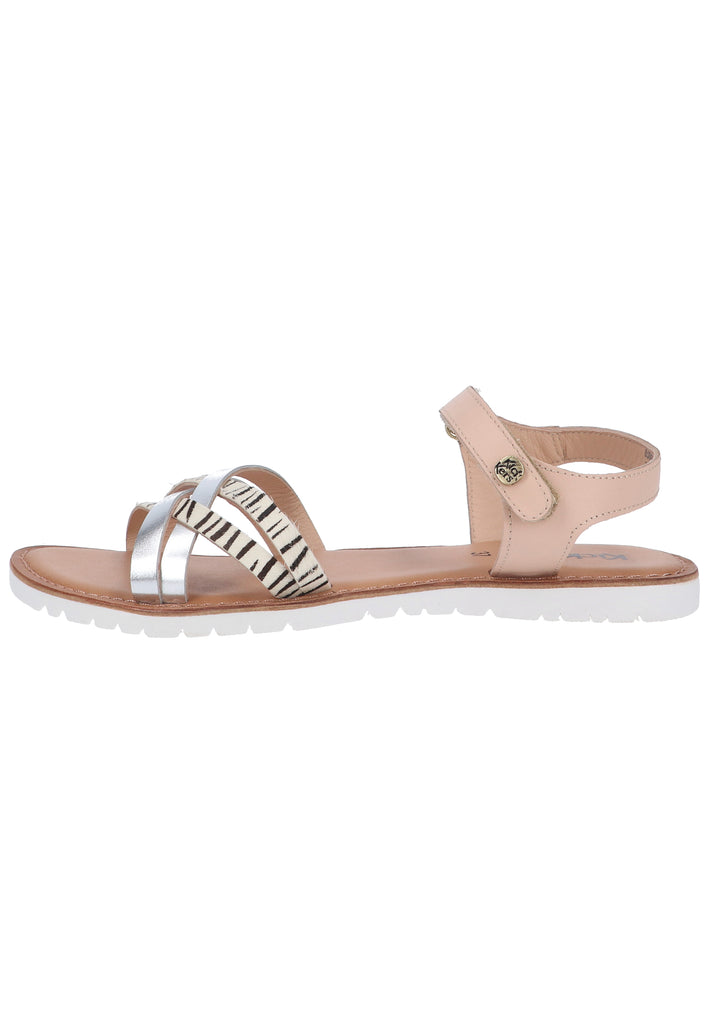Kickers Sandalen Leder Zebra - surf4shoes