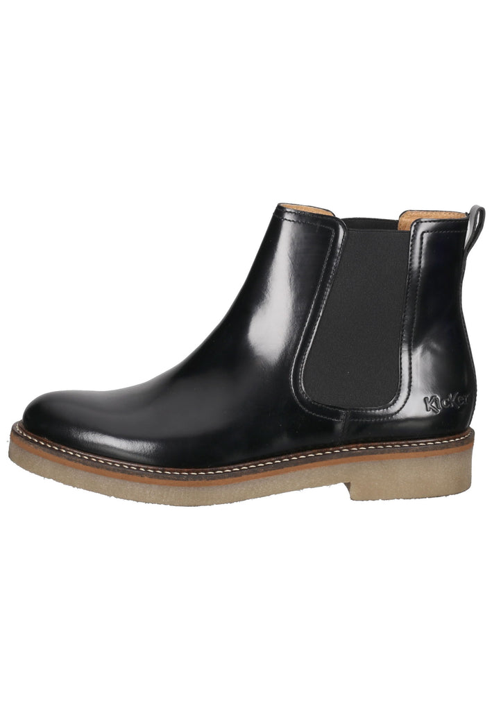 Kickers Stiefelette Leder Schwarz - surf4shoes