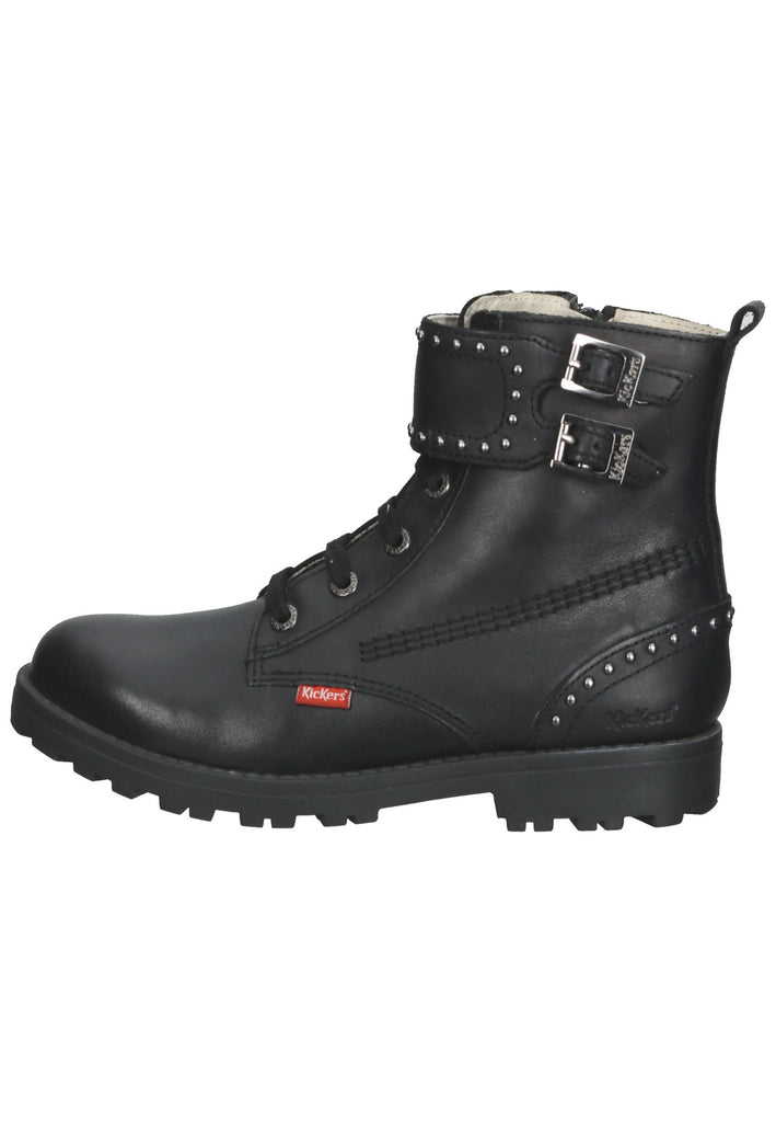 Kickers Stiefelette Leder Schwarz - surf4shoes