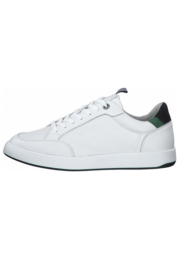 s.Oliver Sneaker Leder Weiß - surf4shoes