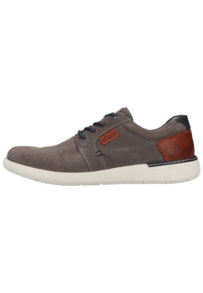 s.Oliver Sneaker Leder Grau - surf4shoes