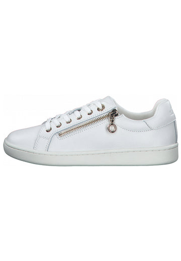 s.Oliver Sneaker Leder Weiß - surf4shoes