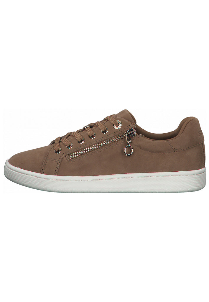 s.Oliver Sneaker Leder Tan - surf4shoes
