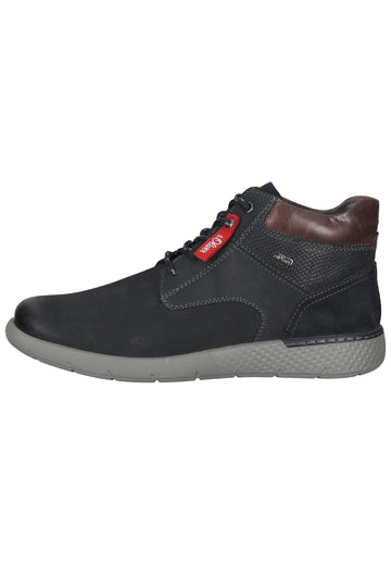 s.Oliver Stiefelette Leder Navy - surf4shoes