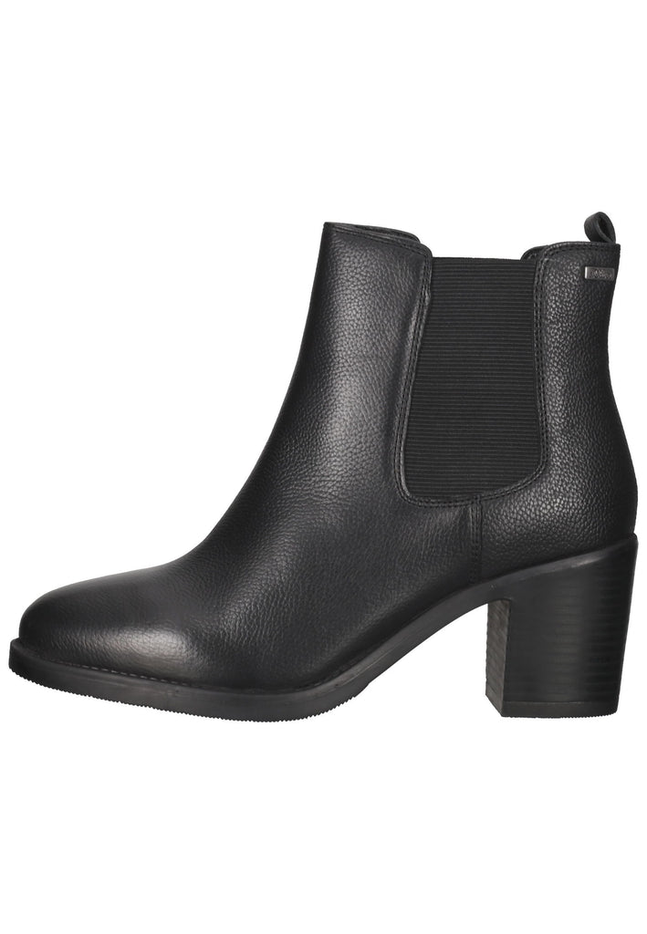 s.Oliver Stiefelette Leder Schwarz - surf4shoes