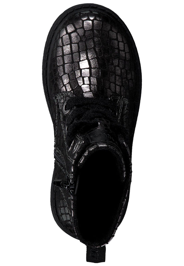 s.Oliver Stiefelette Textil Pewter - surf4shoes