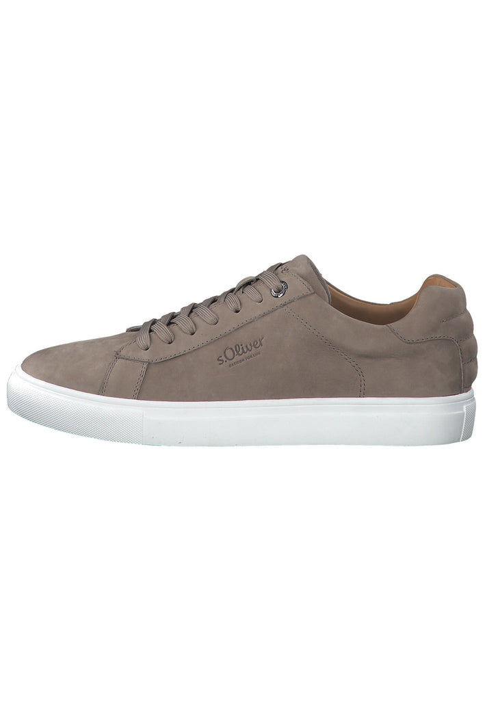 s.Oliver Sneaker Leder Taupe - surf4shoes