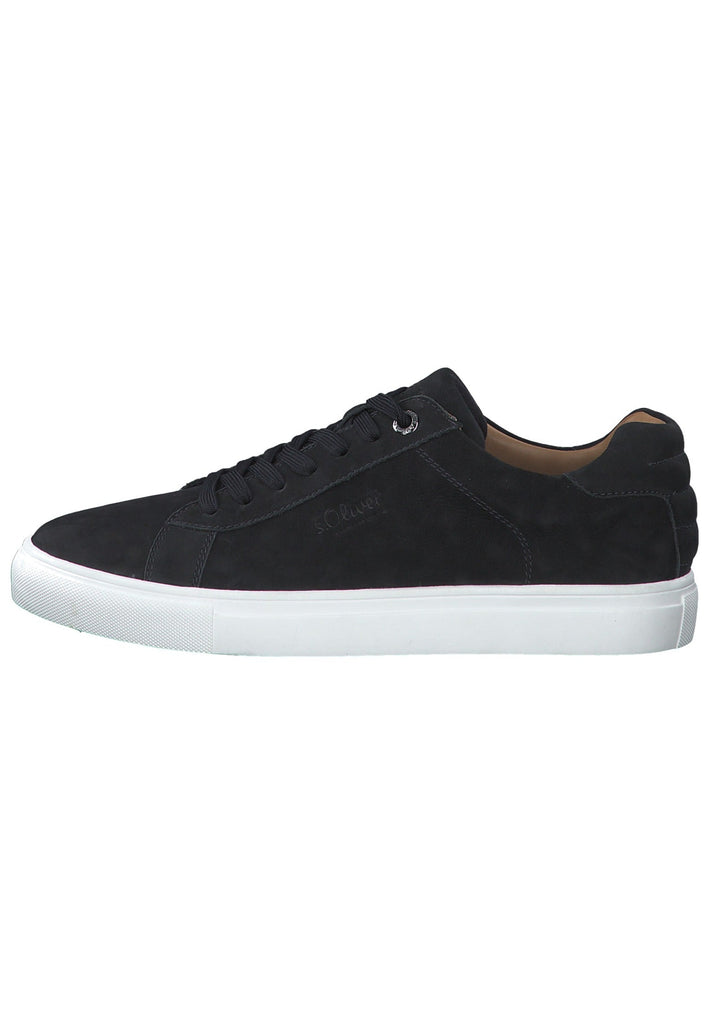 s.Oliver Sneaker Leder Navy - surf4shoes