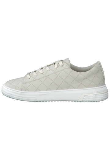 s.Oliver Sneaker Lederimitat Beige - surf4shoes