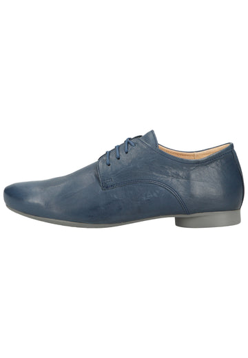 Think! Halbschuhe Glattleder Blau - surf4shoes