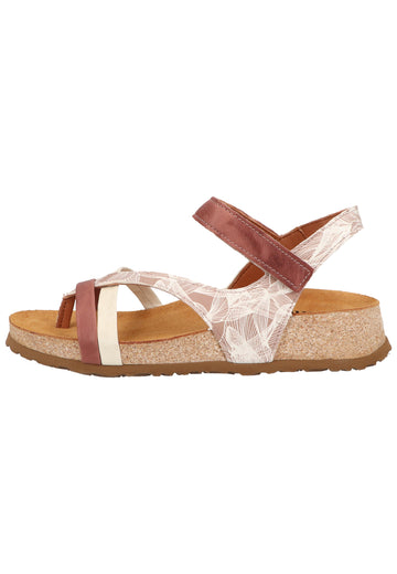 Think! Sandalen Glattleder Rosa - surf4shoes