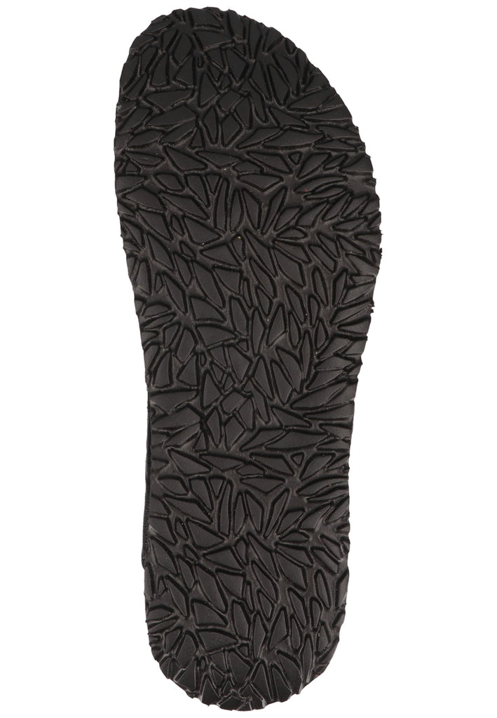 Think! Zehensteg Glattleder Schwarz - surf4shoes