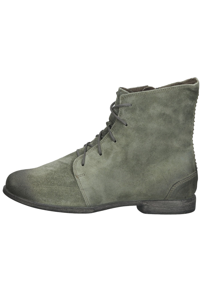 Think! Stiefelette Veloursleder Mint - surf4shoes