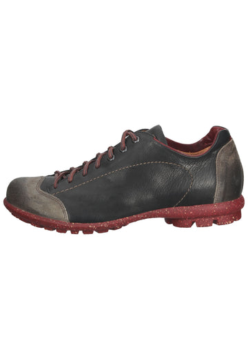 Think! Halbschuhe Leder Schwarz/Grau - surf4shoes