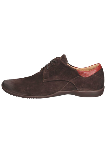 Think! Halbschuhe Veloursleder Mocca - surf4shoes