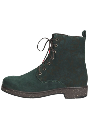 Think! Stiefelette Veloursleder Türkis - surf4shoes