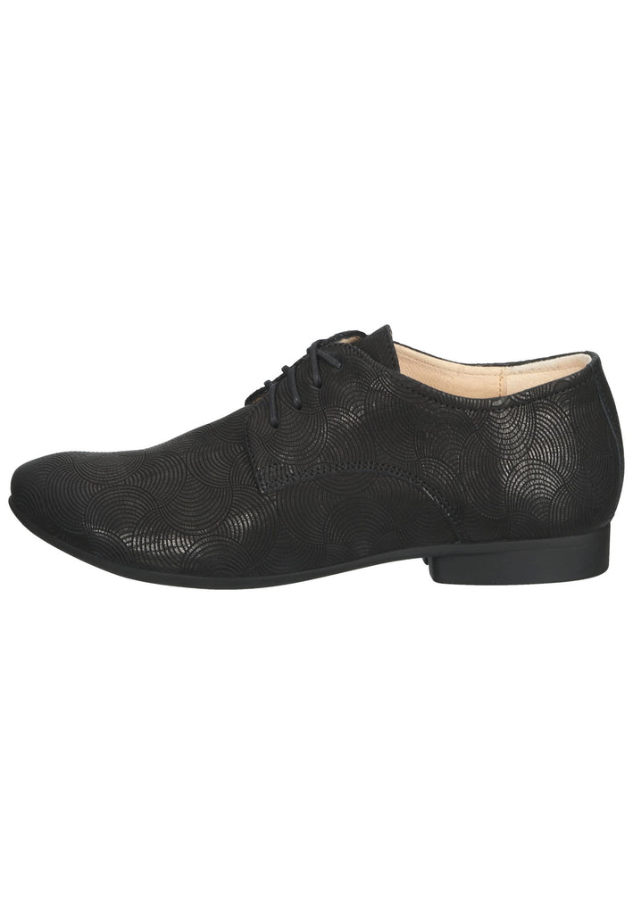 Think! Halbschuhe Leder Schwarz - surf4shoes