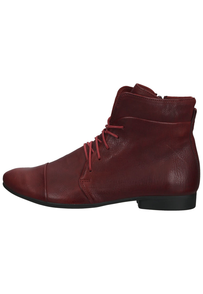 Think! Stiefelette Nappaleder Rot - surf4shoes
