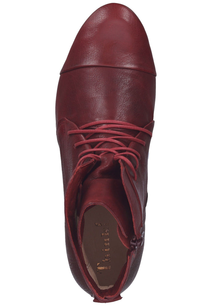 Think! Stiefelette Nappaleder Rot - surf4shoes