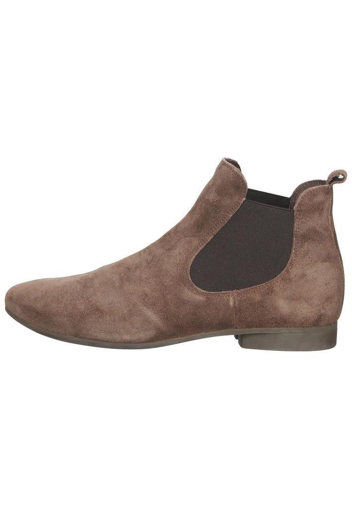 Think! Stiefelette Veloursleder Espresso - surf4shoes