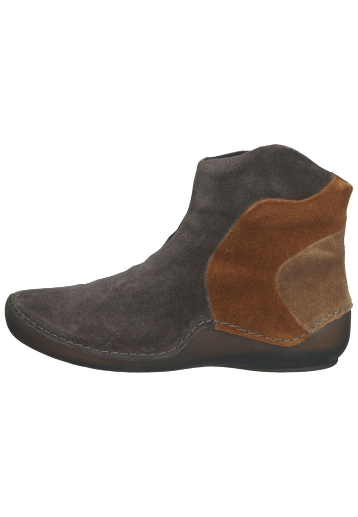Think! Stiefelette Veloursleder Ash - surf4shoes