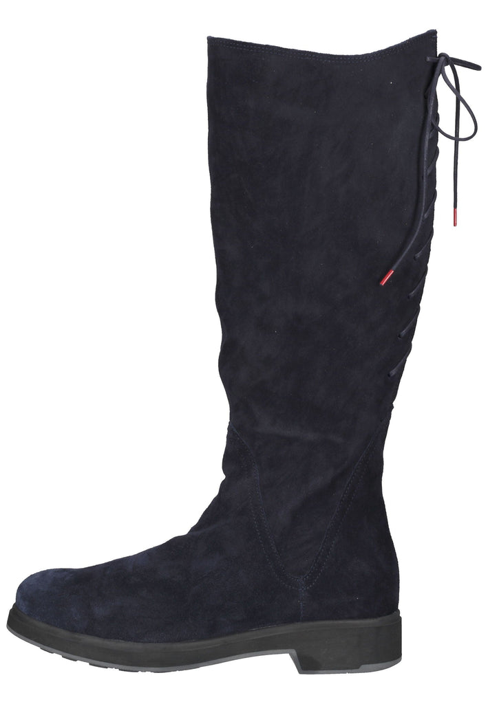 Think! Stiefel Nubukleder Dunkelblau - surf4shoes